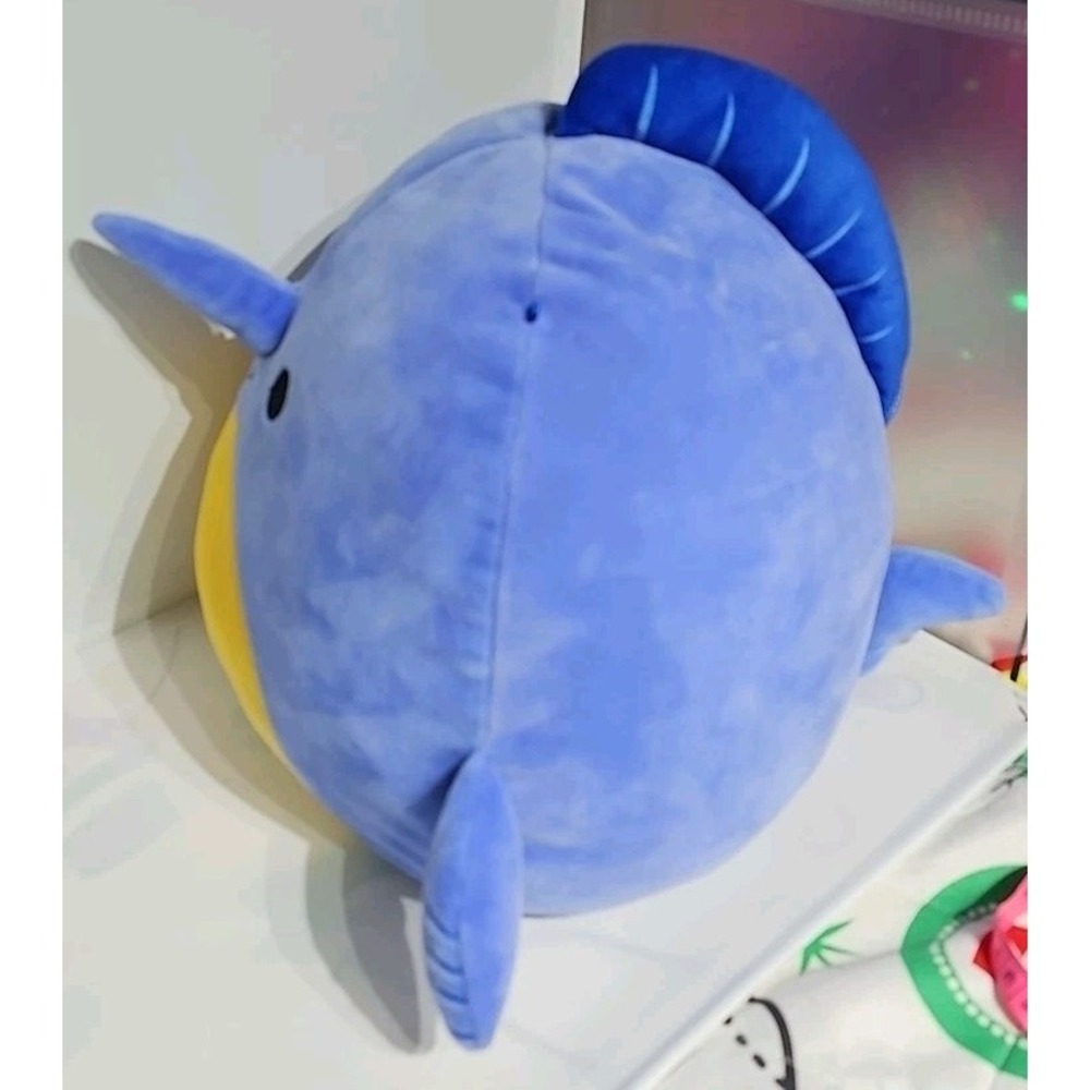 Swish the Swordfish KellyToy 14" Squishmallows Plush Animal Sea Life #03 - Picture 2 of 6